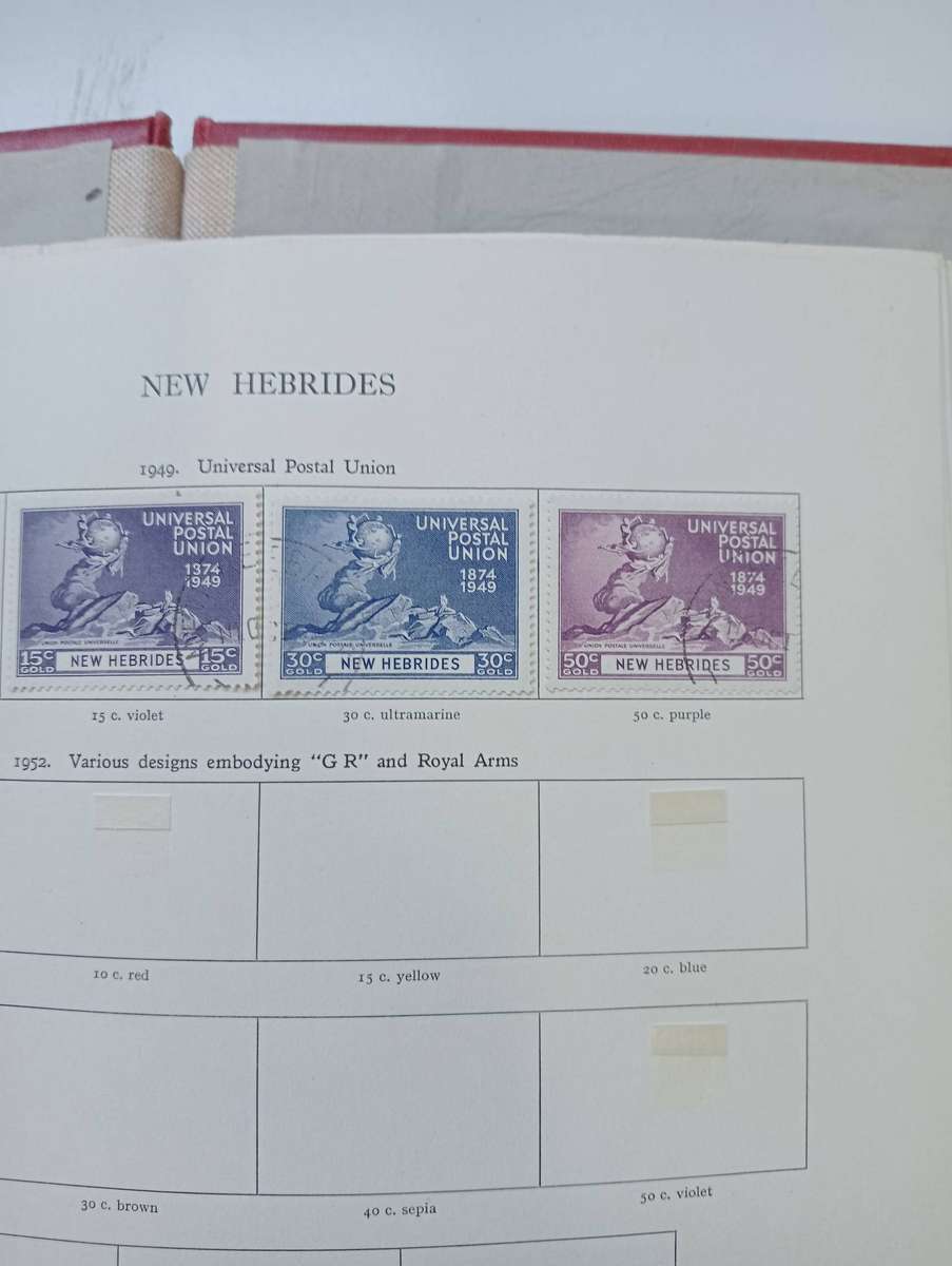 NEWFOUNDLAND etc  NEW AGE PRE-PRINTED ALBUM PAGES  MUST SEE pages below