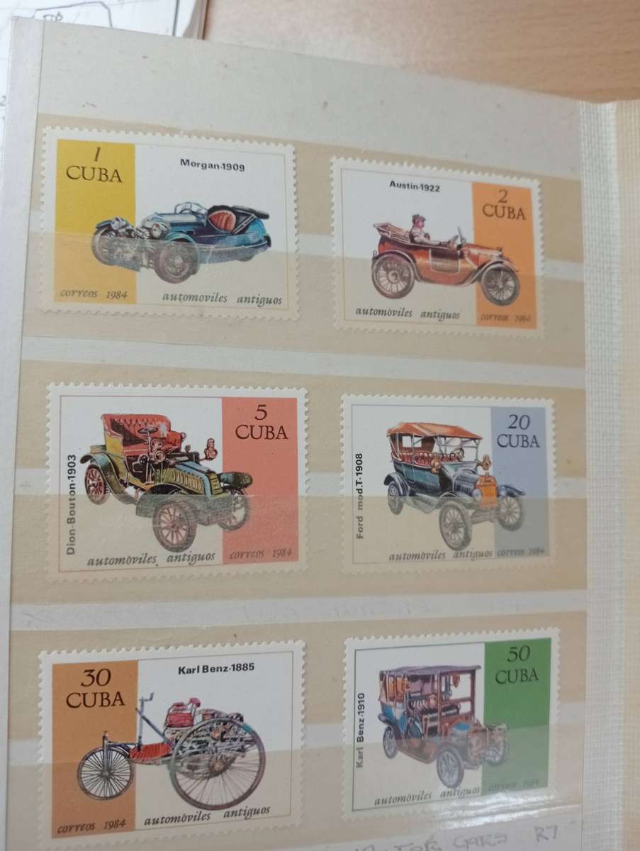 SMALL STOCK BOOK WITH UMM  THEMATIC SETS