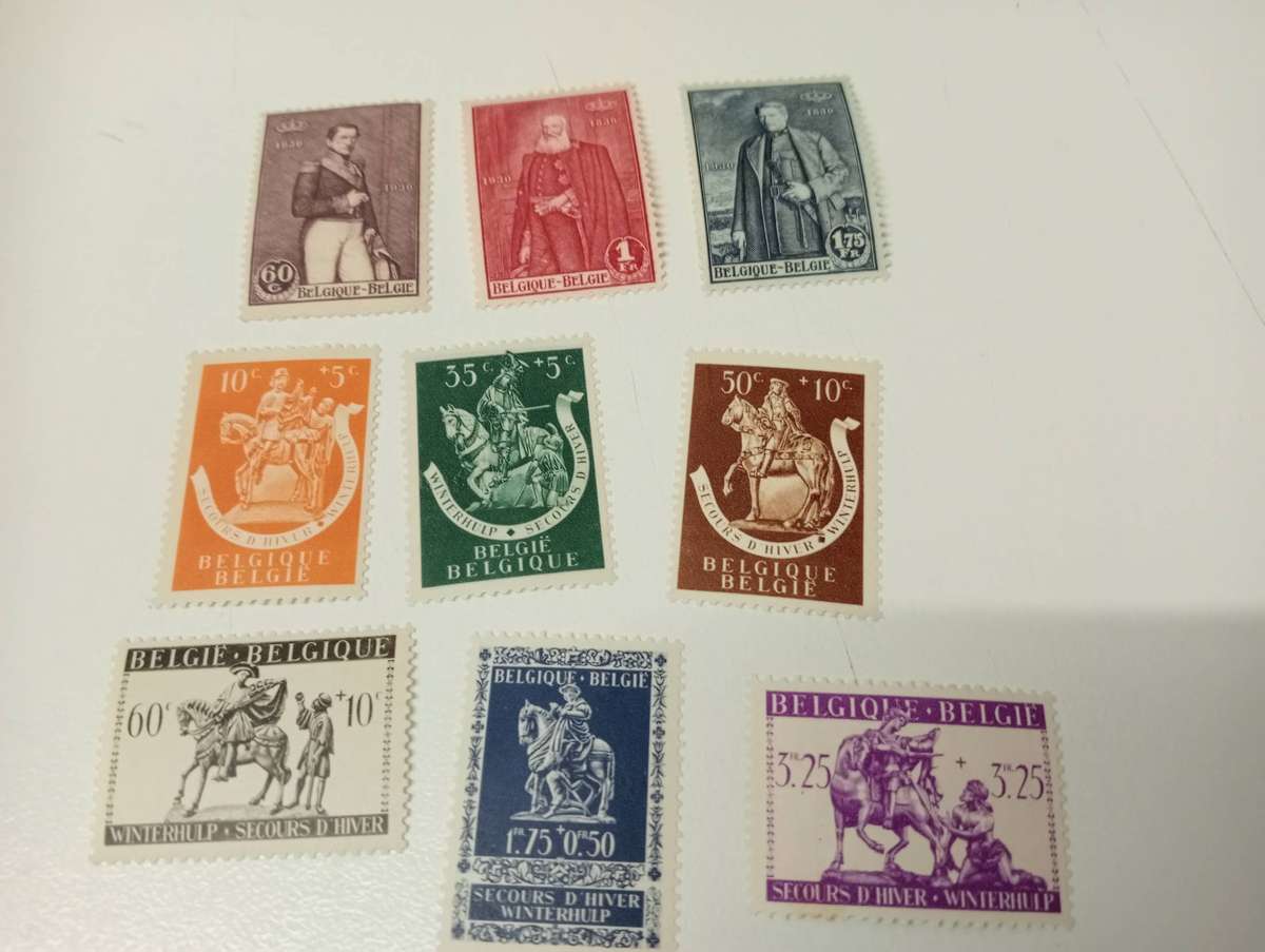 BELGIUM-VFM LOT-FILL SOME GAPS !!