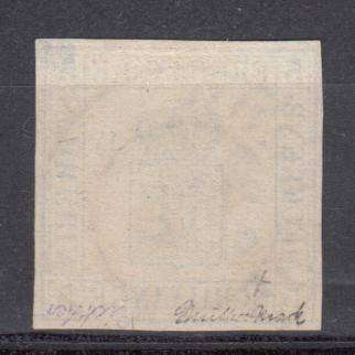 GERMAN STATES- MECKLENBURG R8400.00    1886  VERY SCARCE Michel 3 SIGNED   superb used