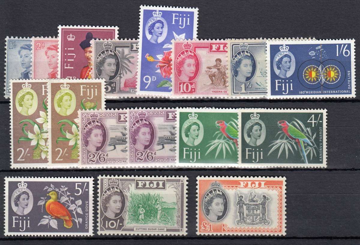 FIJI-QEII    R1030.00   1959 set mostly umm