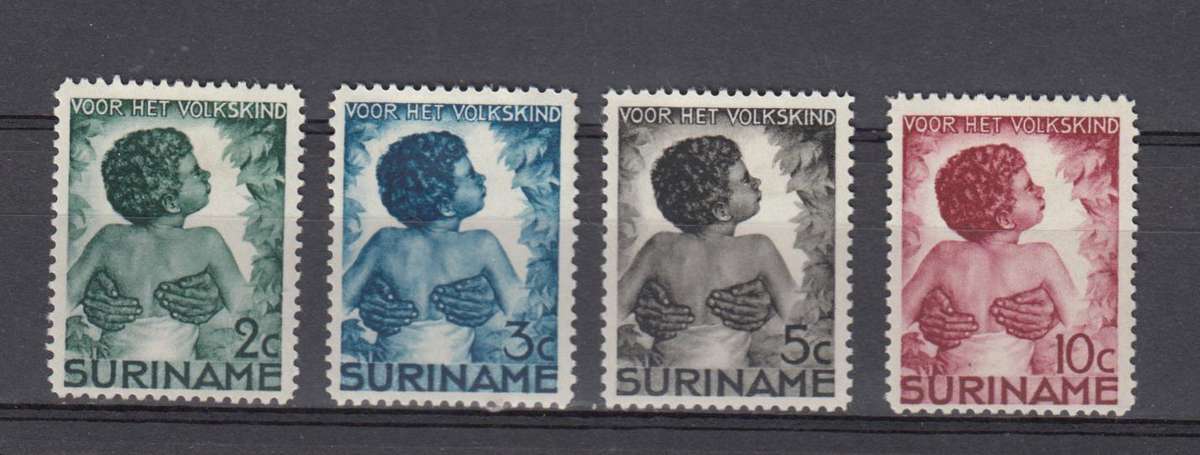 SURINAME-1936  WELFARE SET SUPERB MINT-H.R.    R450.00