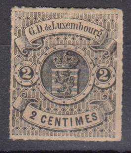 LUXEMBOURG-1859 SG 17 VFM-WITH GUM   R780.00