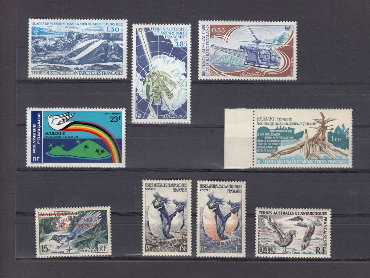 FRENCH  TAAF scarce vf umm SG1 included  R1250.00