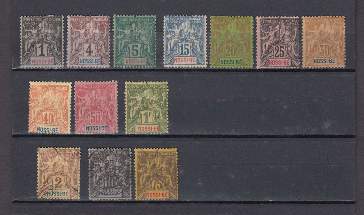 NOSSI BE- 1894 SCARCE SET VFM/U H.R.   R3800.00