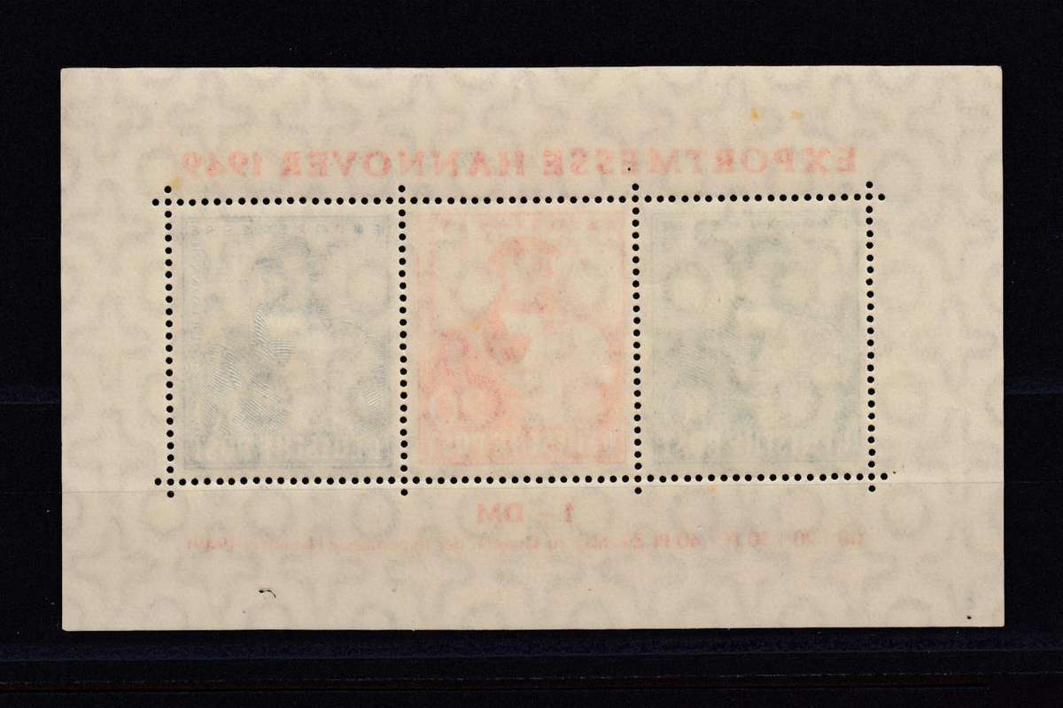 GERMAN ZONE-VERY SCARCE mini sheet SUPERB UMM   R5040.00