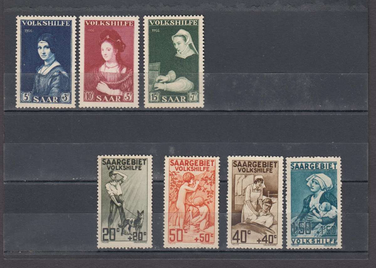 SAAR-SCARCE 1926 SET SIGNED + OTHERS  R2050.00