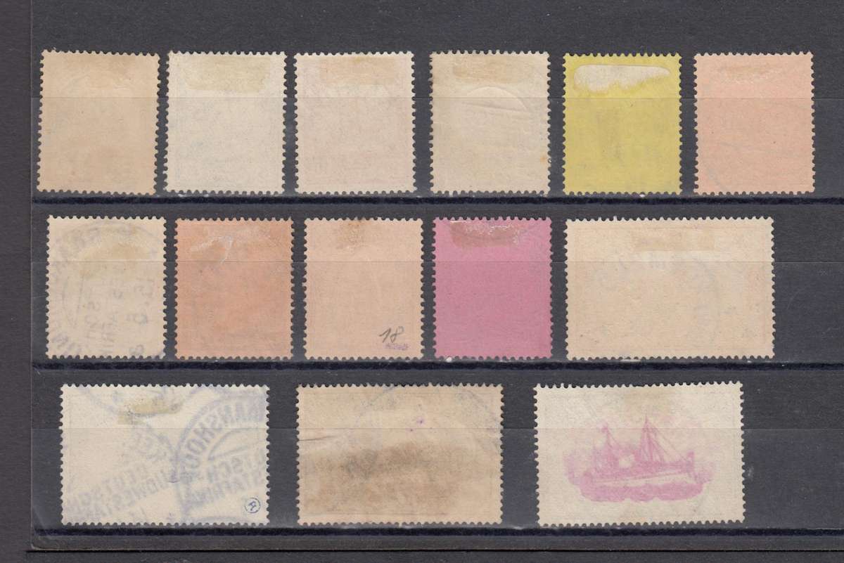 SWA- 1901 SET VFU NO WATERMARK       R6000.00  SEE BACKS BELOW 5M ANILINE !!!