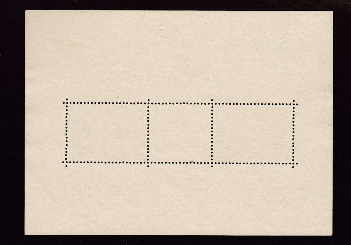 GERMAN OCCP. SERBIA RARE mini sheet BLOCK 1 superb used.