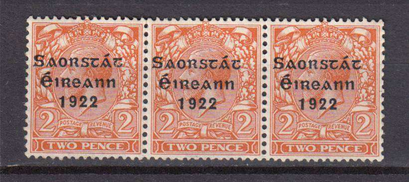 IRELAND-SG 55  STRIP TWO umm one h.r.