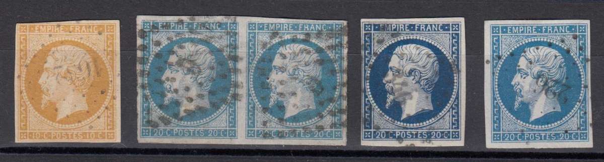 FRANCE-EARLY LOT VFU,ONE PAIR