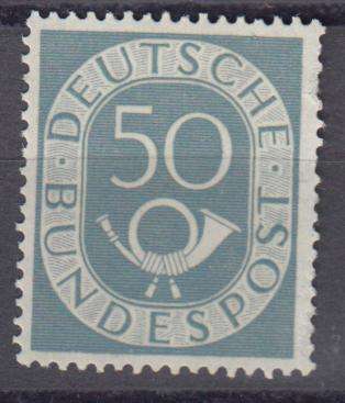 W.GERMAN NUMERALS VERY SCARCE VERY FINE MINT H.R.  R6720.00 SG1056 SEE HIGH VALUES IN OTHER LOTS !!!