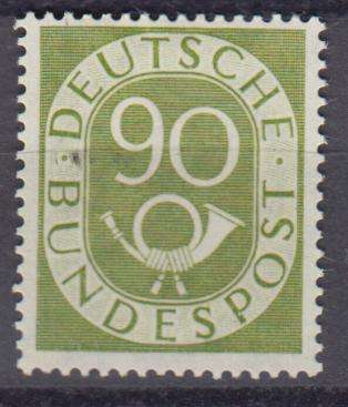 W.GERMAN N0`S VERY SCARCE VERY FINE MINT H.R.  R18 250.00   SG1060 SEE HIGH VALUES IN OTHER LOTS !!!
