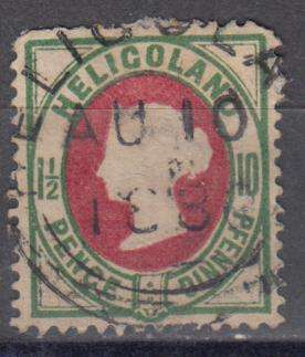 HELIGOLAND-SCARCE SG14  VFU   R850.00