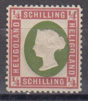HELIGOLAND-SCARCE SG 5 VFM    R870.00