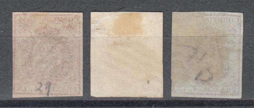 SPAIN-1854 SCARCE PAPER CHANGES SUPERB USED FOR THESE !!!