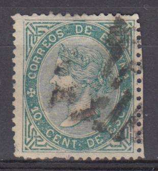 SPAIN-1867 SG 105 VFU    R720.00