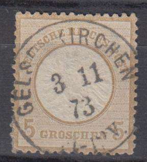 GERMAN EMPIRE-SG 22 SUPERB USED  R1300.00