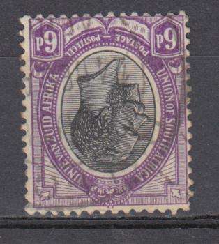 UNION-KINGS HEADS 6d DIFFICULT INVERTED W/MARK VFU