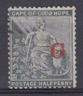 GRIQUALAND WEST-SACC 4c  VFU  R1500.00