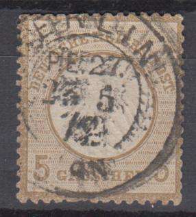 GERMAN EMPIRE-SG7 superb used scarce as such  R3720.00