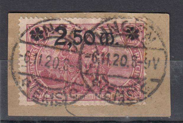 GERMAN EMPIRE-SG 139 VERY SCARCE  SUPERB ON PIECE !!    R8160.00