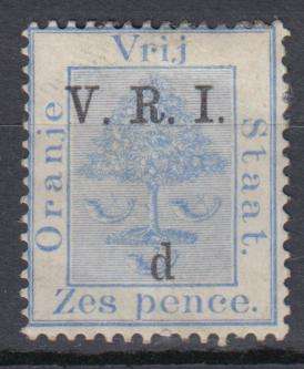 OFS-SOME GOOD STAMPS ON AUCTION TODAY-SEE THEM ALL !!!  SCARCE SACC 56b MISSING 6 VFM R1300.00