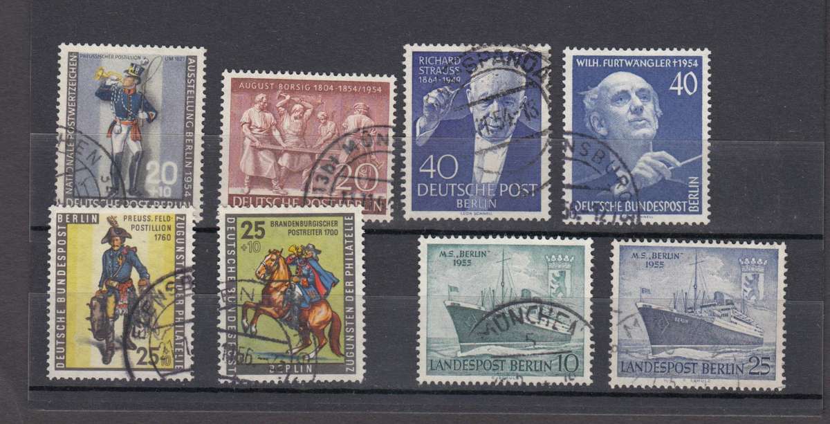 BERLIN-SCARCE EARLY SUPERB USED-FILL SOME GAPS   R3030.00