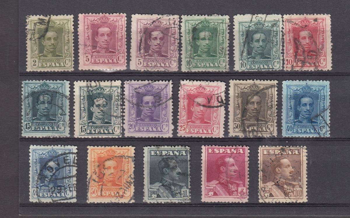 SPAIN-1922 VFU set with shades  R910.00