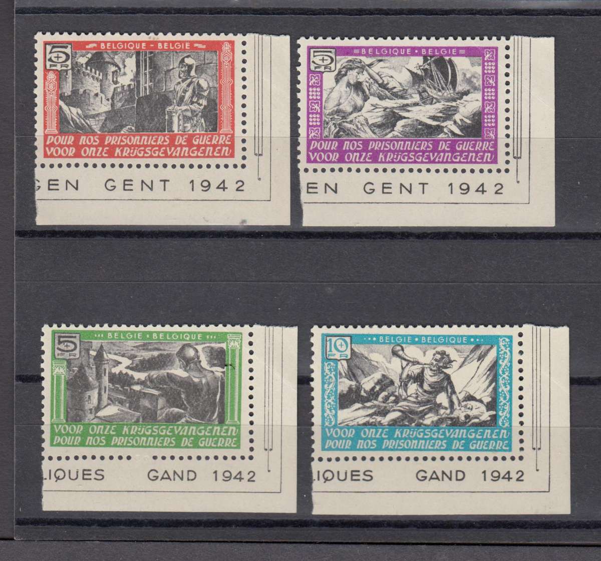 BELGIUM-1942 SET SUPERB UMM