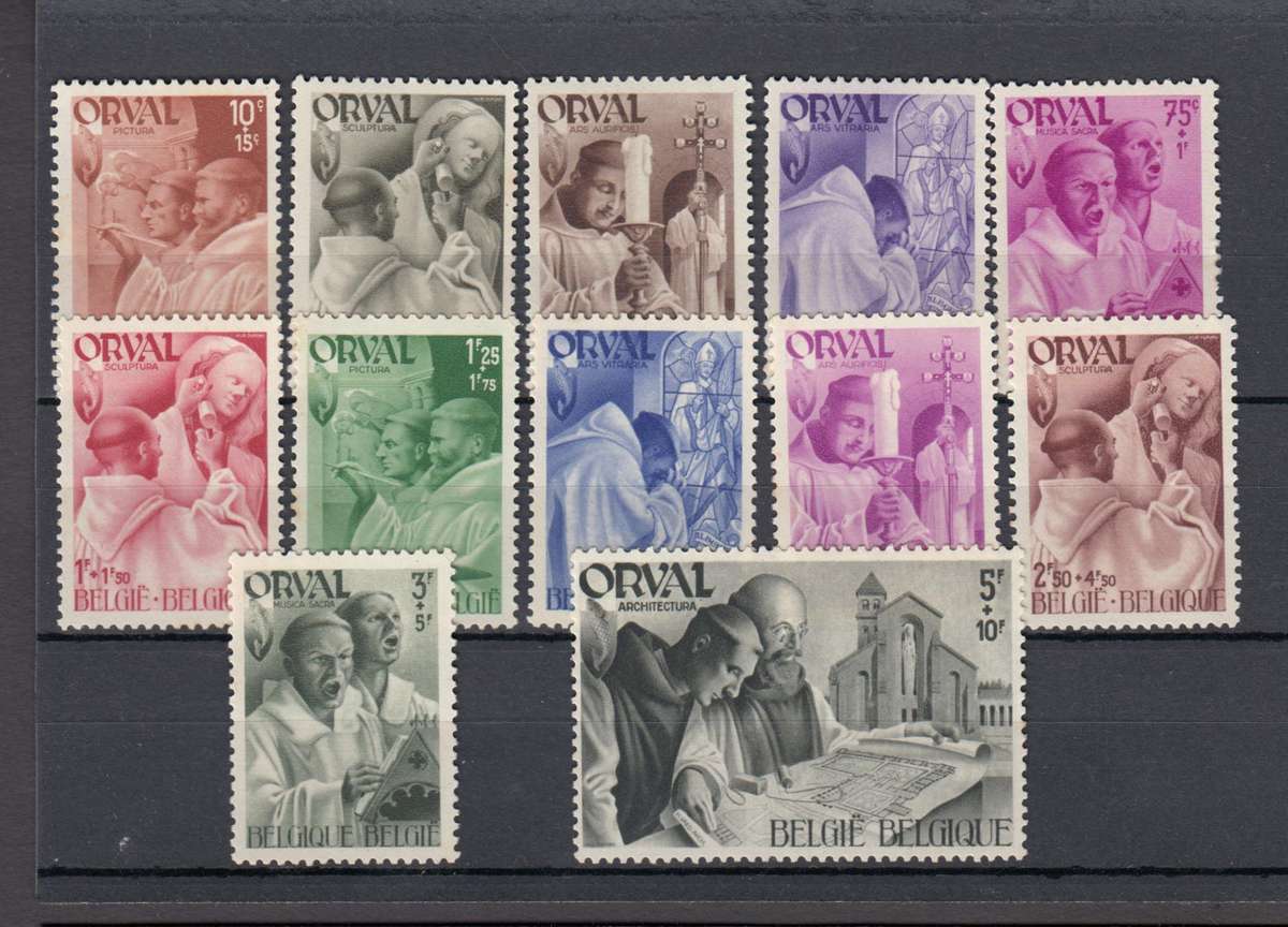 BELGIUM-1941 SET UMM