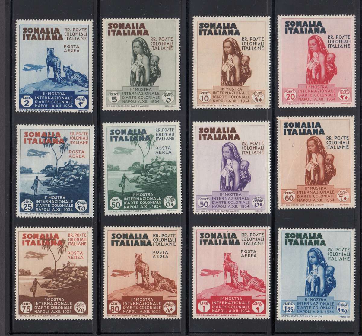 ITALIAN SOMALIA-STUNNING FRESH SET VFM-LIGHT H.R.  R2300.00