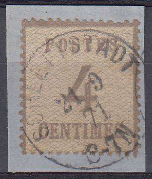 GERMAN STATES-  R2520.00    ALSACE & LORRAINE Michel 3ii SUPERB ON PIECE !!