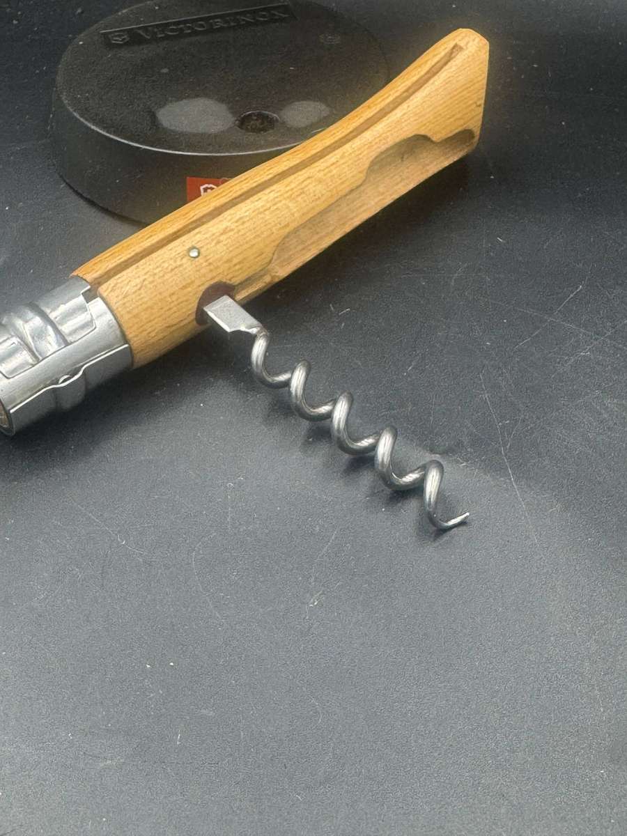 Opinel Stainless 10 Corkscrew with Bottle Opener