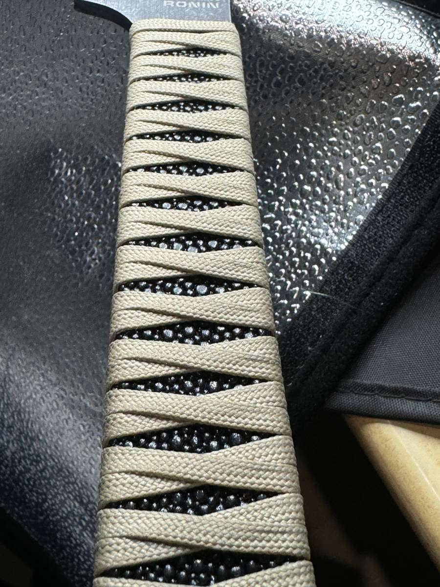 Black Ronin Combat Wakizashi Sword w/Black StoneWash Blade