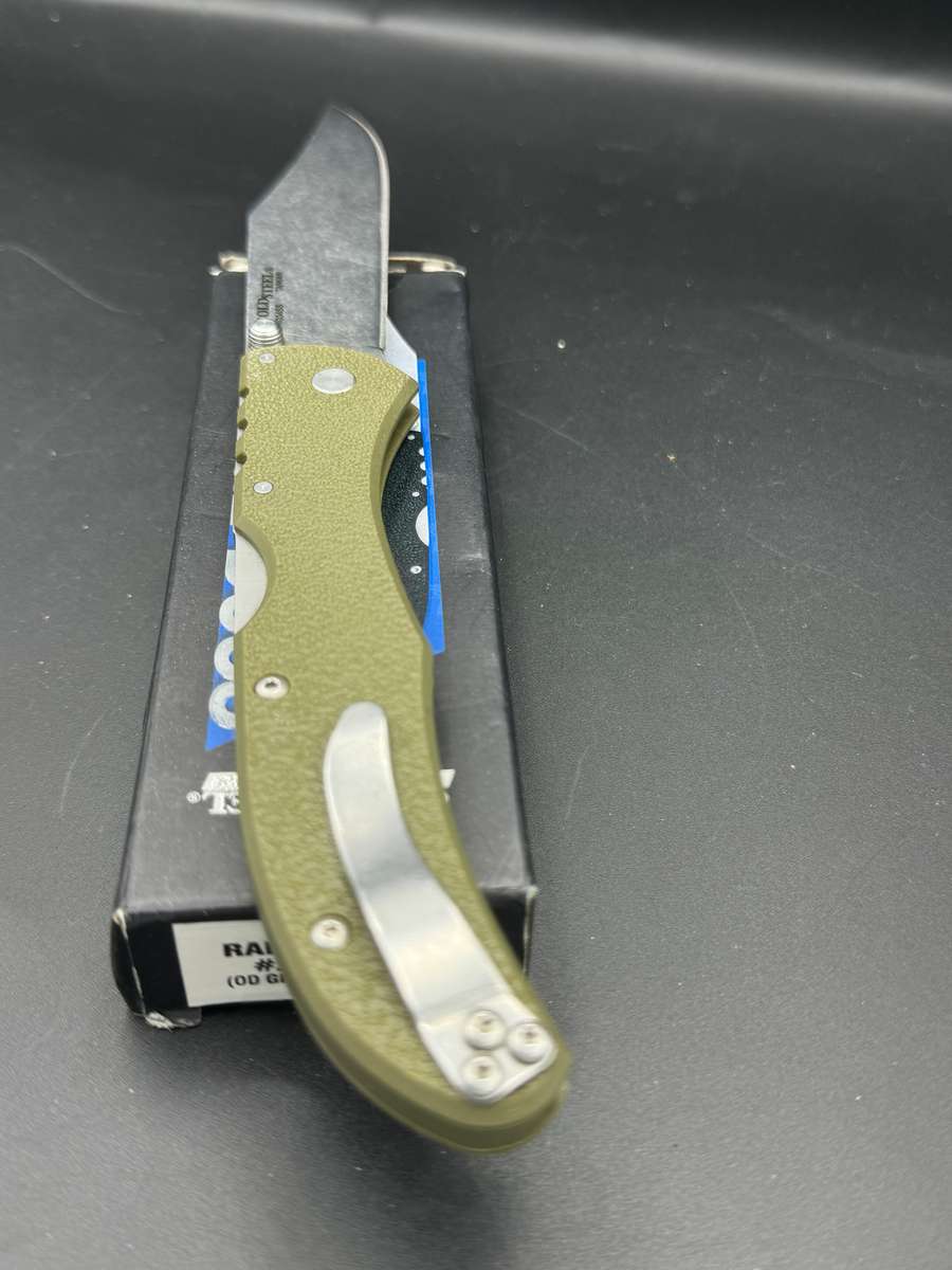 Cold Steel Range Boss OD Green w/StoneWash Blade