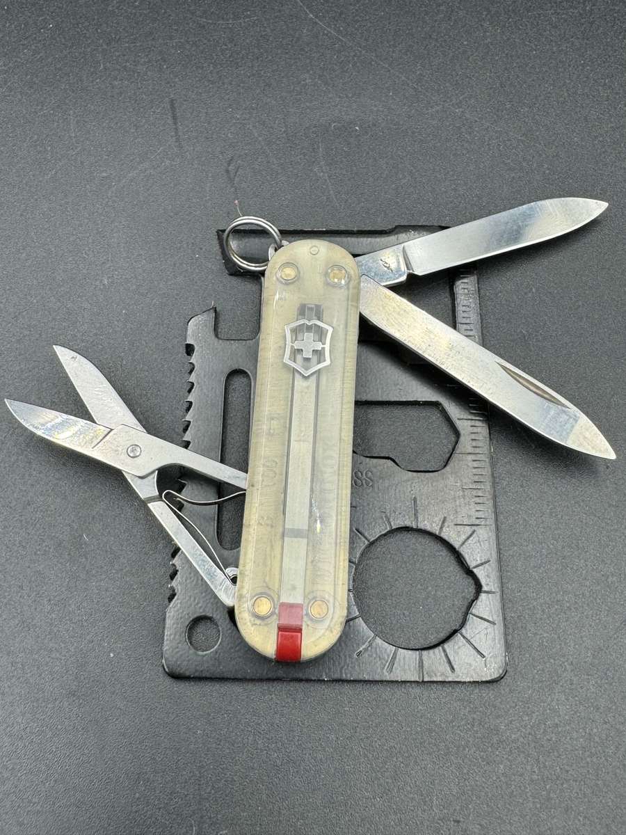 Victorinox Classic Colours Grey Trans  58mm