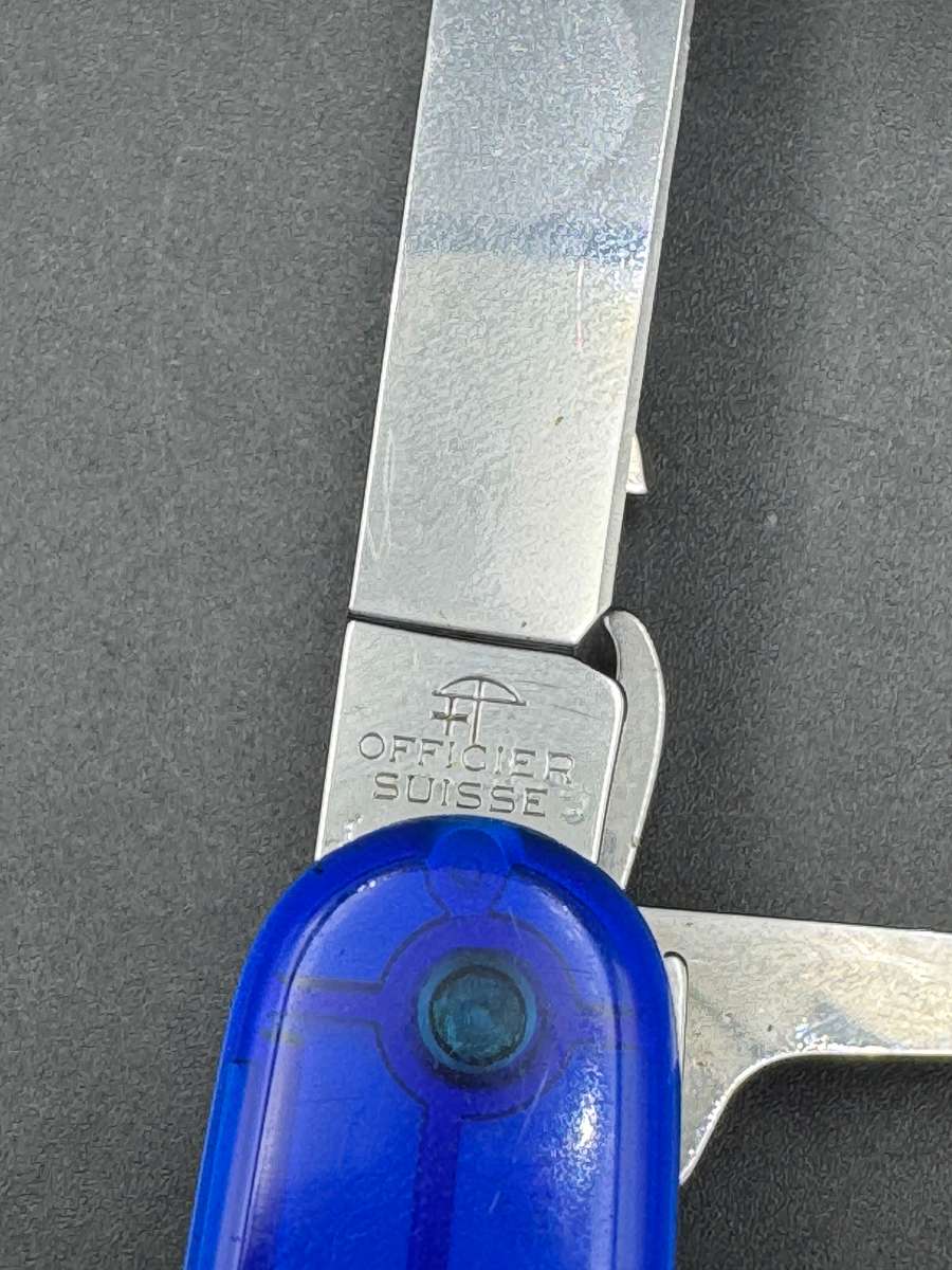 Vixtorinox Swiss Champ Trans Blue