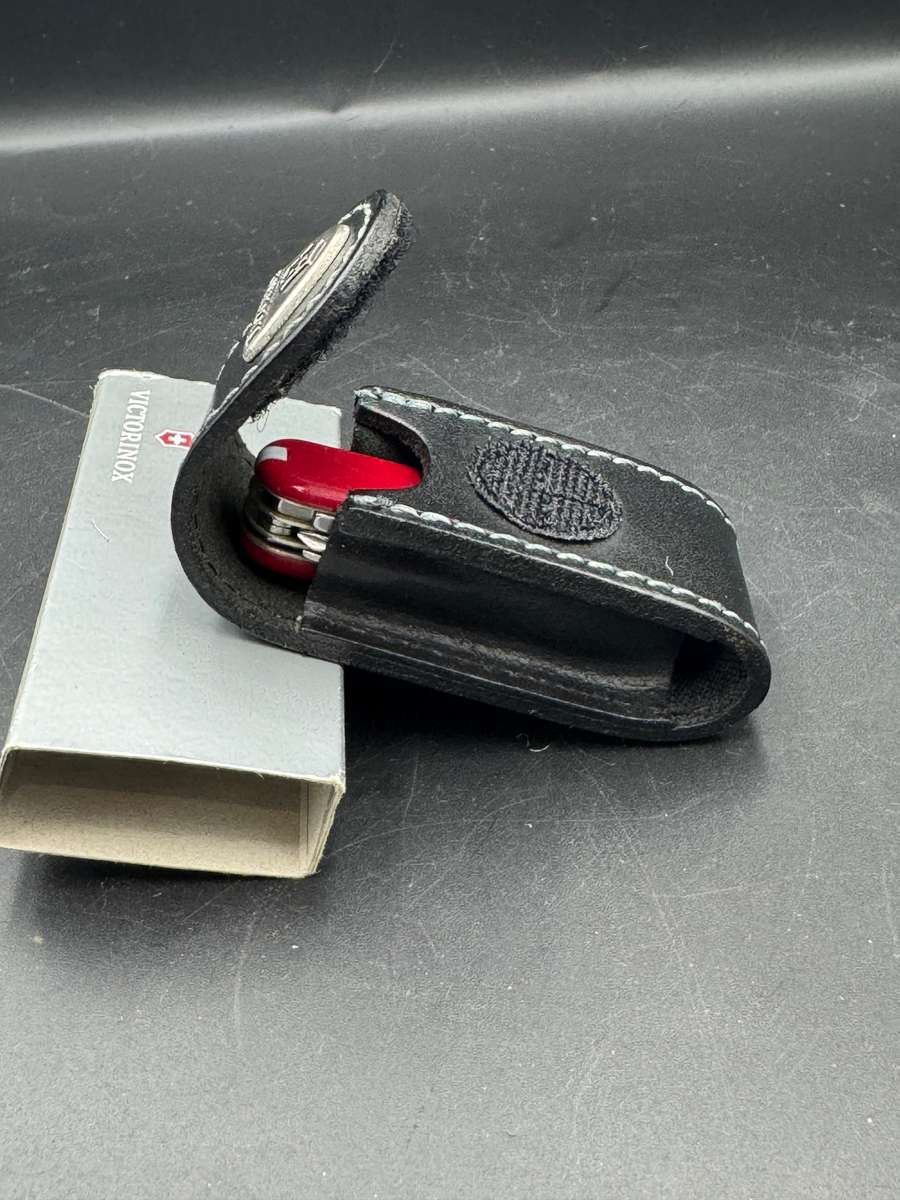 Victorinox  Mini Champ with LEATHER POUCH