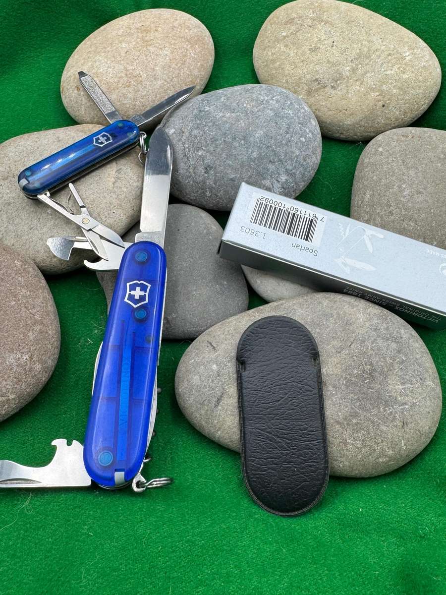 Victorinox Spartan + Classic Trans Blue
