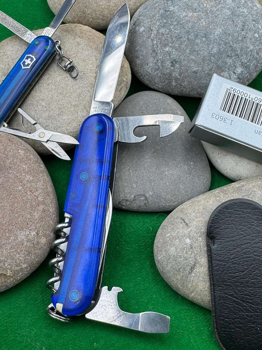 Victorinox Spartan + Classic Trans Blue