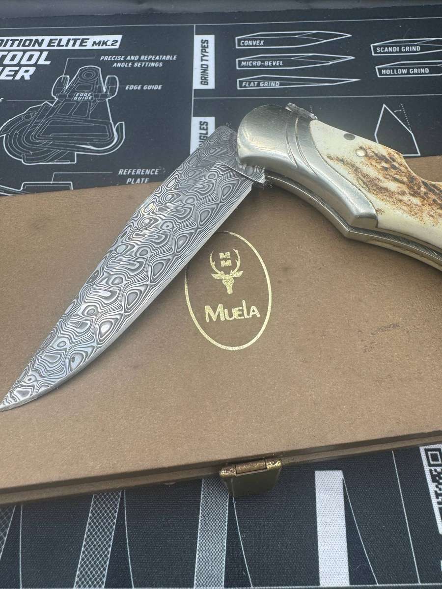 Muela Damascus Folder GL10-Dam