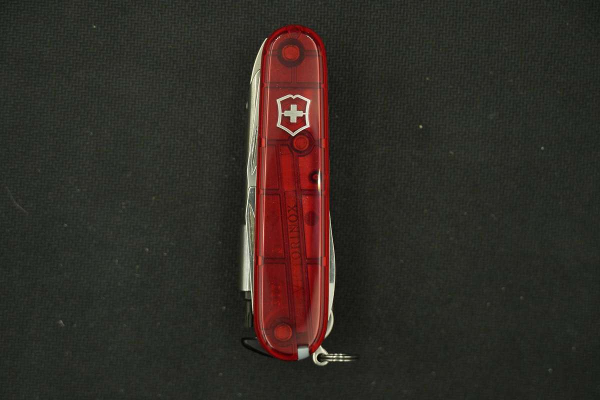 Victorinox CyberTool L- Transparent Red