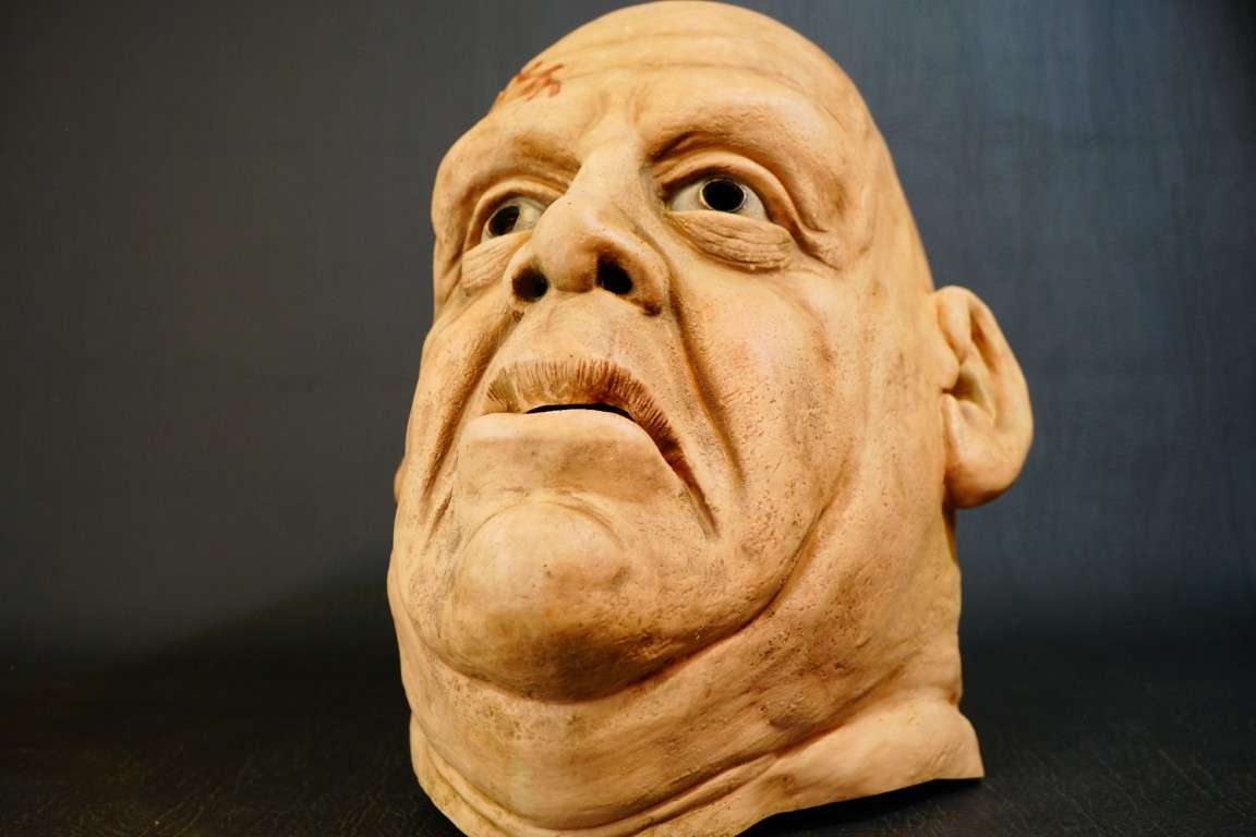 Vintage Don Post 1977 Rubber Halloween Mask PLAN 9 FROM OUTER SPACE Tor Johnson