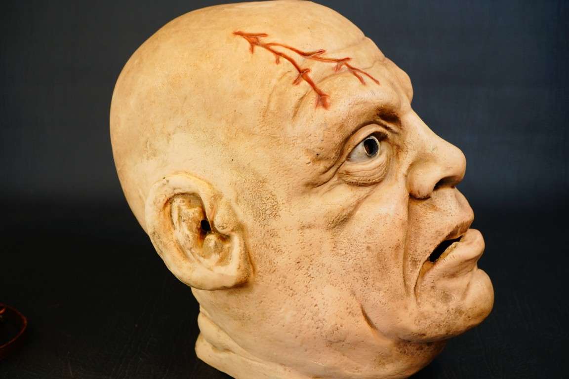Vintage Don Post 1977 Rubber Halloween Mask PLAN 9 FROM OUTER SPACE Tor Johnson