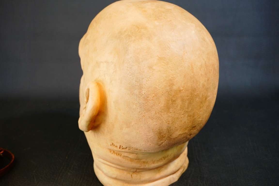 Vintage Don Post 1977 Rubber Halloween Mask PLAN 9 FROM OUTER SPACE Tor Johnson