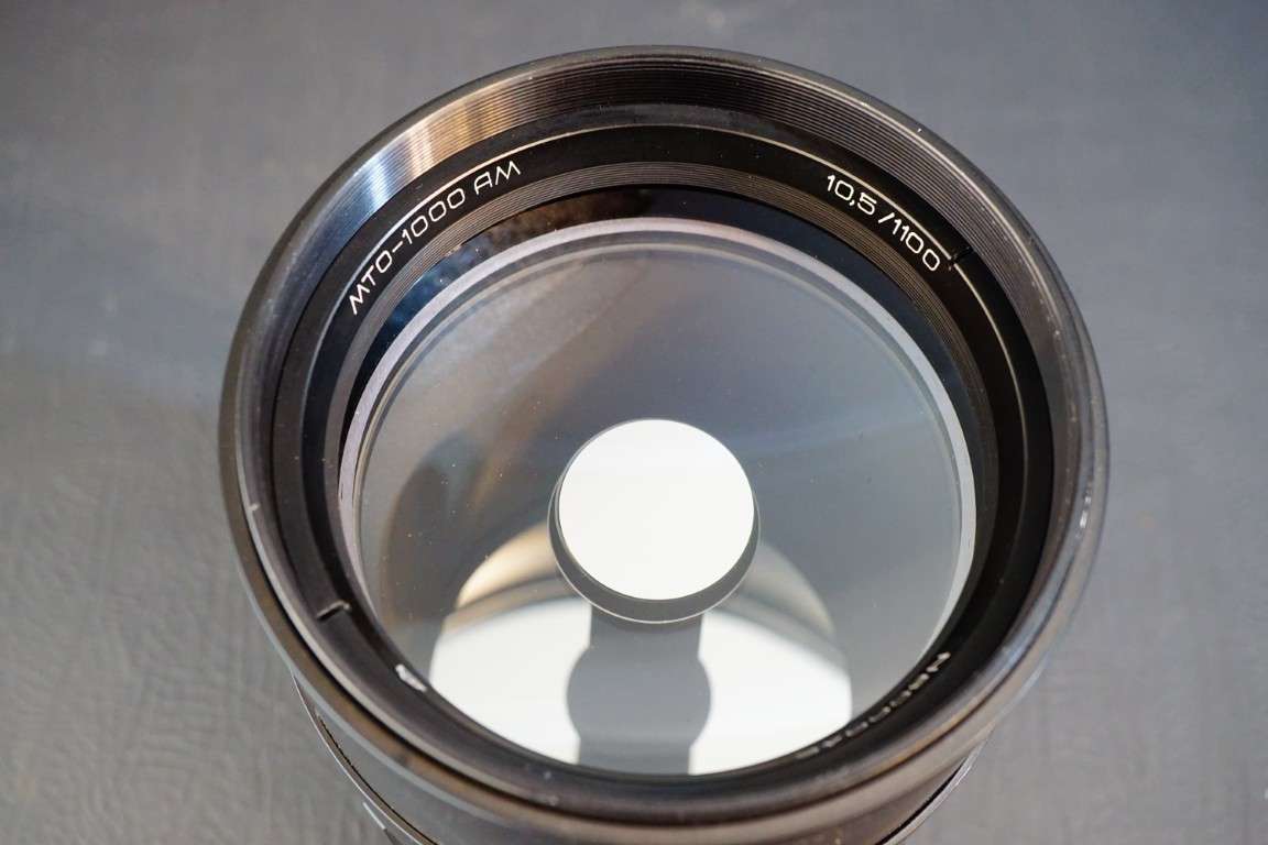 MTO 1000A 1100mm F10.5 Tele Mirror Catadioptric Lens in M42 Screw Mount **Excellent Condition**