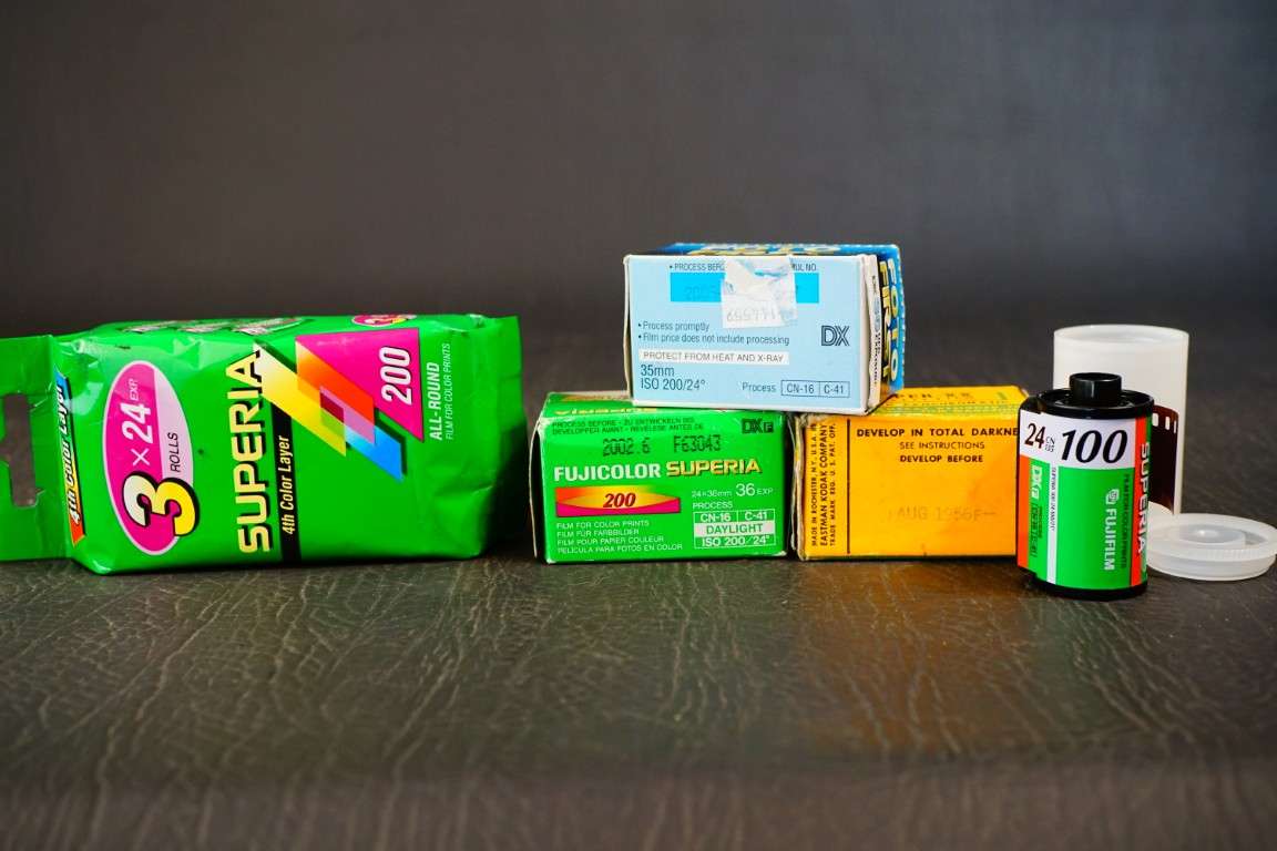 7x Rolls of Various Expired 35mm Film  **Expired Film, NOT TESTED**