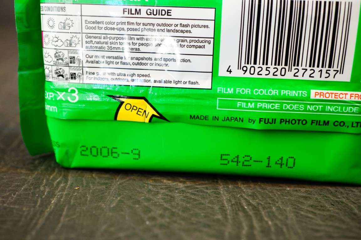 7x Rolls of Various Expired 35mm Film  **Expired Film, NOT TESTED**