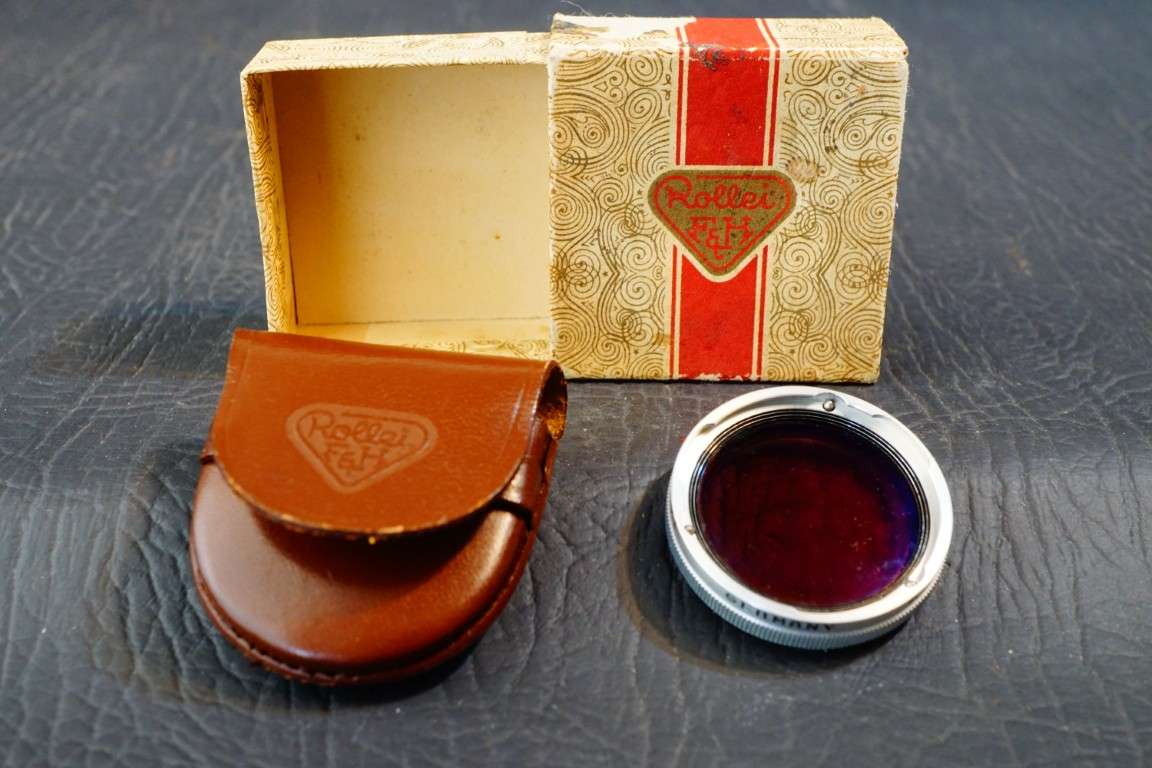 Rollei Franks & Heidecke RI/Bay 1 - Color Conversion R11 Filter w/ Case and Box **Great Condition**